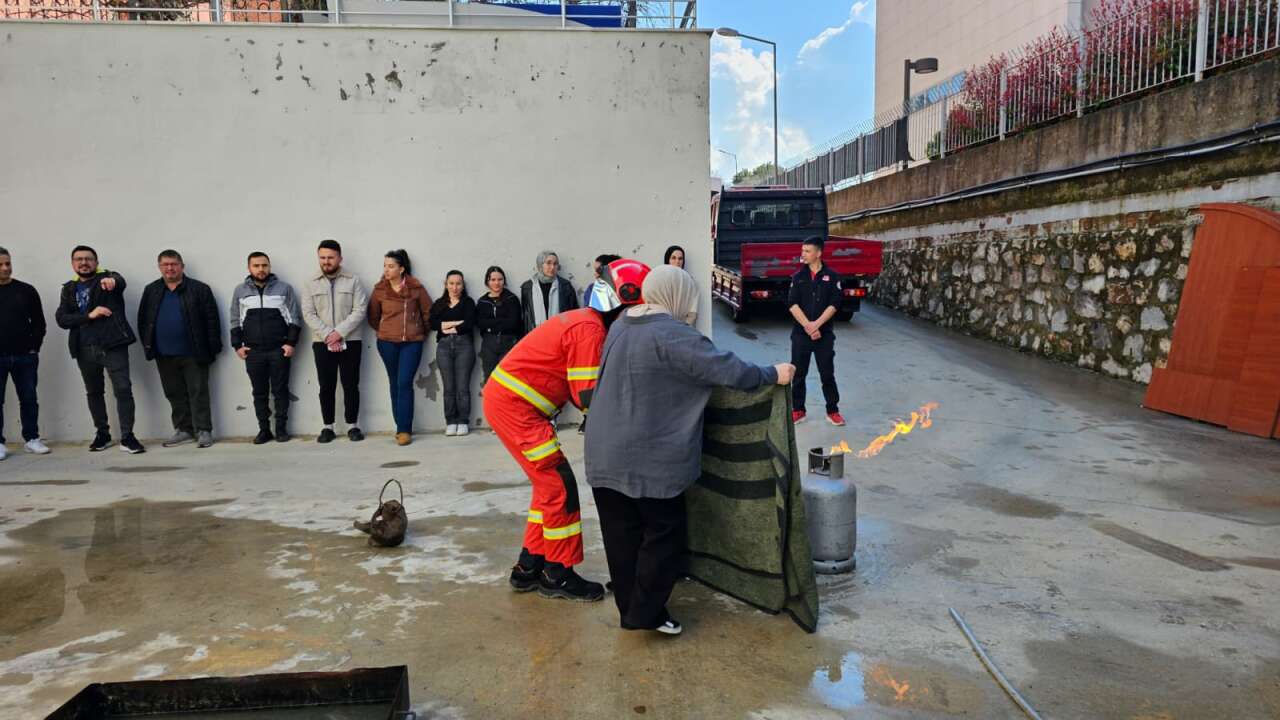 Muğla 112 Personeline Yangın Eğitimi ve Tatbikatı Başladı 5